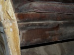 Wood trim showing embellishment